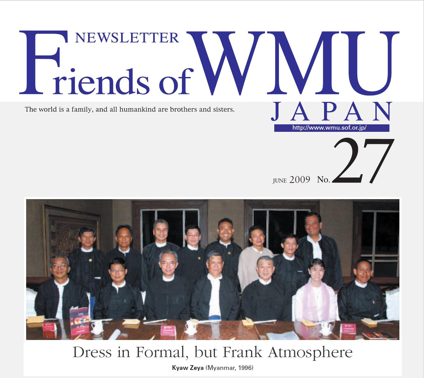 Newsletter #27 (June 2009)